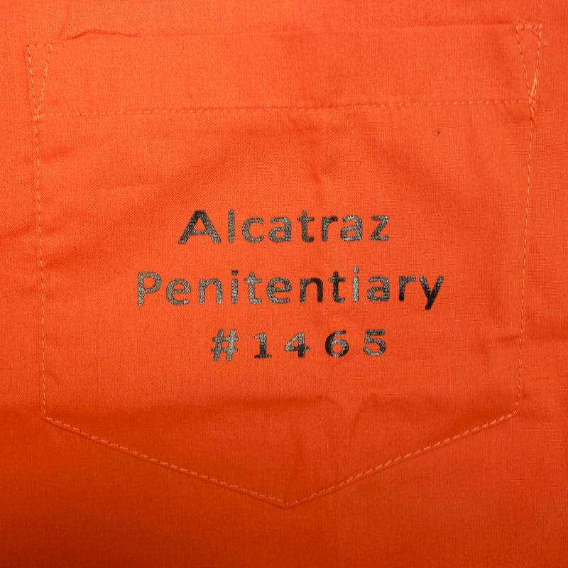 Orange Tops and Pants for Cosplay Prisoner Scrub Convict Inmate Jail Set  HC-1044