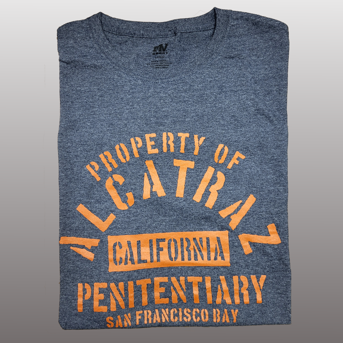 Property of Alcatraz Penitentiary T-Shirt – Alcatraz Gift Shop