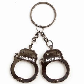 Polish Silver Color Handcuffs Keyring – Alcatraz Gift Shop